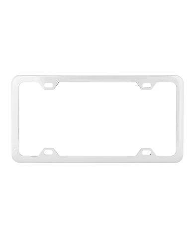 CR. LICENSE PLATE FRAME, PLAIN 9/16", 4 HOLES CR. LICENSE PLATE FRAME, PLAIN 9/16", 4 HOLES