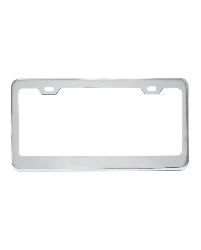 CR. LICENSE PLATE FRAME, PLAIN 2 HOLES CR. LICENSE PLATE FRAME, PLAIN 2 HOLES