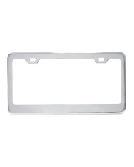 CR. LICENSE PLATE FRAME, PLAIN 2 HOLES CR. LICENSE PLATE FRAME, PLAIN 2 HOLES