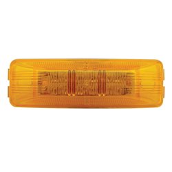UP38161-12 LED Rectangular Light (Clearance/Marker) - Amber LED/Amber Lens