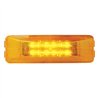 UP38161-12 LED Rectangular Light (Clearance/Marker) - Amber LED/Amber Lens