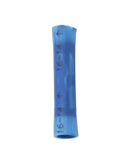 BLUE BUTT CONNECTOR 16-14GA, 10PCS/PKG BLUE BUTT CONNECTOR 16-14GA, 10PCS/PKG