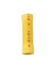 YELLOW BUTT CONNECTOR 12-10GA, 10PCS/PKG YELLOW BUTT CONNECTOR 12-10GA, 10PCS/PKG