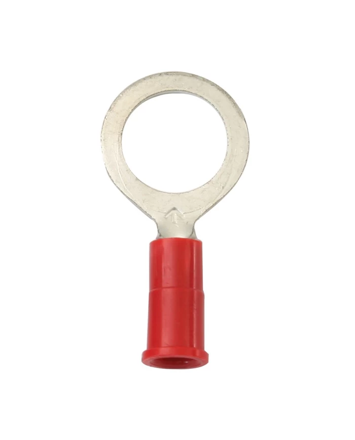 RED 3/8" O RING TERMINAL, 10PCS/PKG