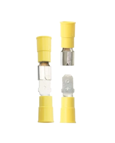 YELLOW BLADE, MALE & FEMALE 12-10GA, 10PCS/PKG YELLOW BLADE, MALE & FEMALE 12-10GA, 10PCS/PKG