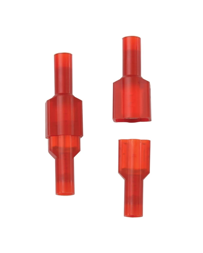 RED BLADE MALE & FEMALE INS. 22-18GA, 10PCS/PKG