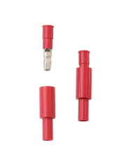 RED BULLET MALE & FEMALE 22-18GA, 10PCS/PKG 5M+5F