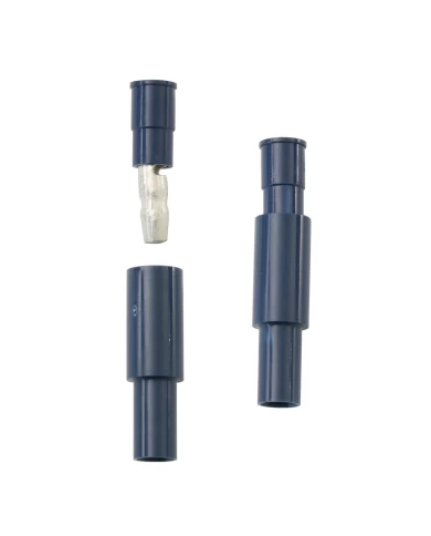BLUE BULLET MALE & FEMALE 16-14GA, 10PCS/PKG BLUE BULLET MALE & FEMALE 16-14GA, 10PCS/PKG