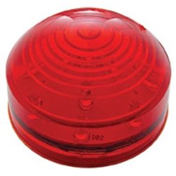 UP38175-13 LED 2.5" Round Roadster Light (Clearance/Marker) - Red LED/Red Lens