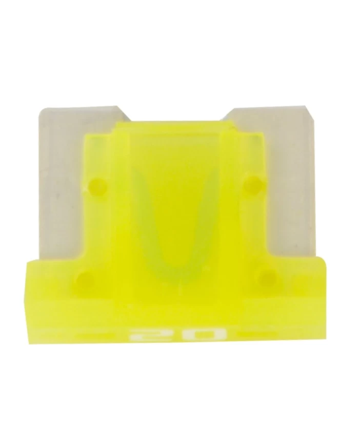 LOW PROFILE MINI FUSES, 20 AMP (YELLOW), 5PCS/PKG LOW PROFILE MINI FUSES, 20 AMP (YELLOW), 5PCS/PKG