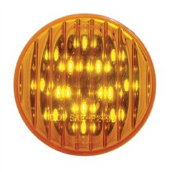 UP38176-13 LED 2.5" Round Light (Clearance/Marker) - Amber LED/Amber Lens
