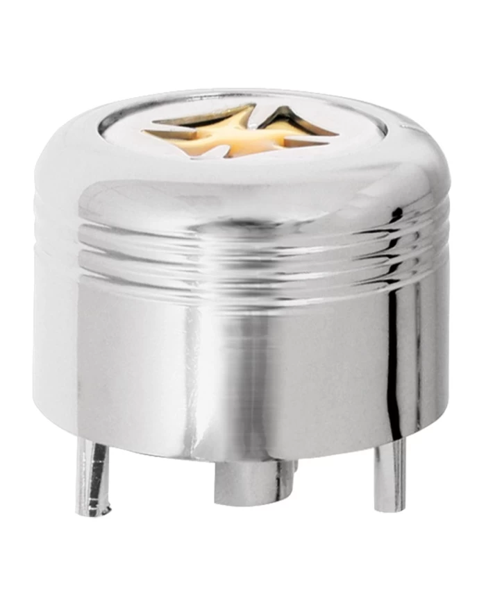 CR. PLASTIC A/C KNOB W/GOLD IRON CROSS FOR PETE CR. PLASTIC A/C KNOB W/GOLD IRON CROSS FOR PETE