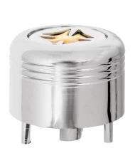 CR. PLASTIC A/C KNOB W/GOLD IRON CROSS FOR PETE CR. PLASTIC A/C KNOB W/GOLD IRON CROSS FOR PETE