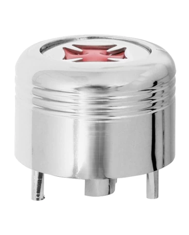 CR. PLASTIC A/C KNOB W/RED IRON CROSS FOR PETE CR. PLASTIC A/C KNOB W/RED IRON CROSS FOR PETE