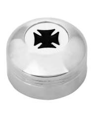 CR. PLASTIC A/C KNOB W/BLACK IRON CROSS FOR KW 2002 UP