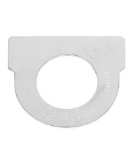 S.S. IGNITION KEY SWITCH PLATE FOR KW 2006+