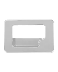 CR. PLASTIC GLOVE BOX LATCH TRIM FOR KENWORTH 2002-05 CR. PLASTIC GLOVE BOX LATCH TRIM FOR KENWORTH 2002-05