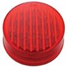 UP38177-13 LED 2.5" Round Light (Clearance/Marker) - Red LED/Red Lens