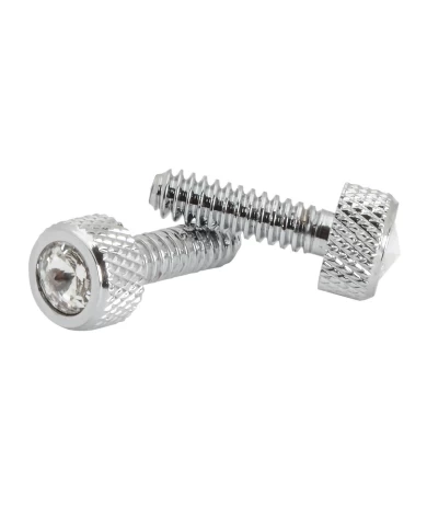 CR. SMALL DASH SCREW W/CLEAR CRYSTAL FOR PETERBILT 2000DOWN CR. SMALL DASH SCREW W/CLEAR CRYSTAL FOR PETERBILT 2000DOWN