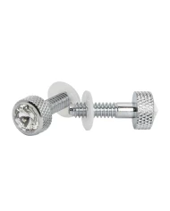 CR. SMALL DASH SCREW W/CLEAR CRYSTAL FOR PETERBILT 2000 UP CR. SMALL DASH SCREW W/CLEAR CRYSTAL FOR PETERBILT 2000 UP