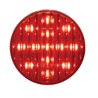 UP38177-13 LED 2.5" Round Light (Clearance/Marker) - Red LED/Red Lens