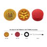 UP38177BRK-13 LED 2.5" Round Light Kit (Clearance/Marker) - Red LED/Red Lens
