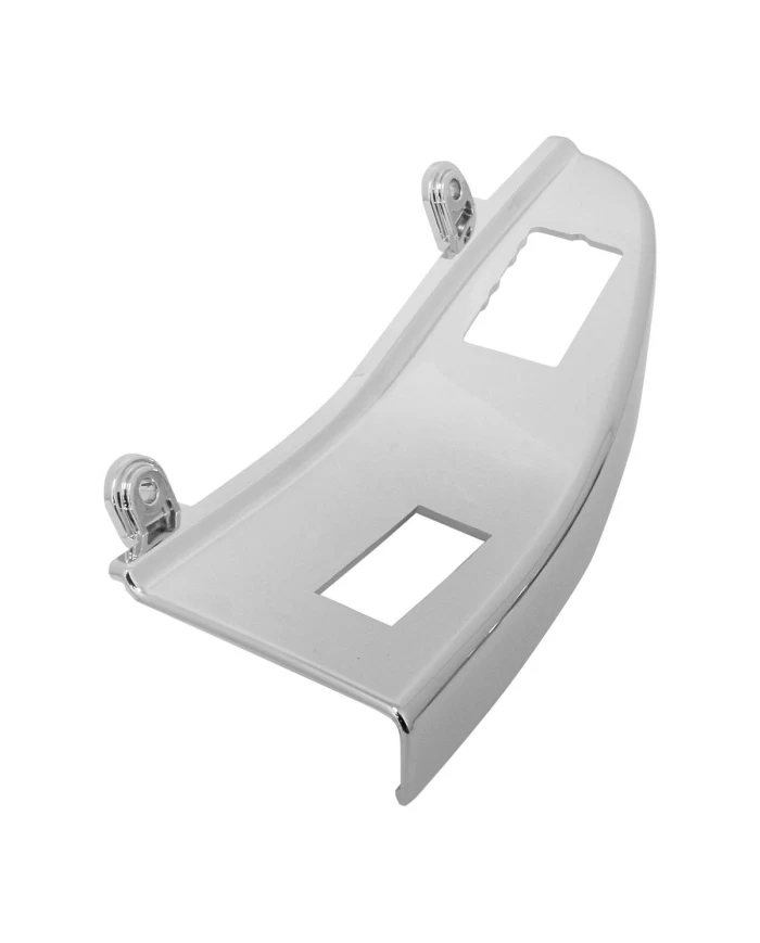 CR. PLASTIC DOOR SWITCH PANEL 2 OPENINGS FOR FL, DRIVER SIDE