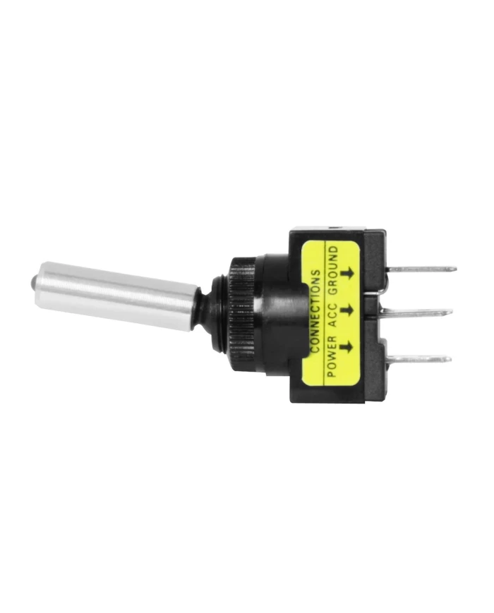 ON-OFF RED LED TOGGLE SWITCH, 10 AMP ON-OFF RED LED TOGGLE SWITCH, 10 AMP