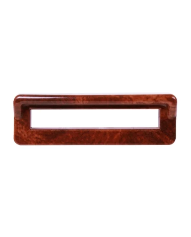 WOOD COLOR SWITCH BEZEL COVER W/VISOR FOR FREIGHTLINER WOOD COLOR SWITCH BEZEL COVER W/VISOR FOR FREIGHTLINER