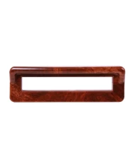 WOOD COLOR SWITCH BEZEL COVER W/VISOR FOR FREIGHTLINER WOOD COLOR SWITCH BEZEL COVER W/VISOR FOR FREIGHTLINER
