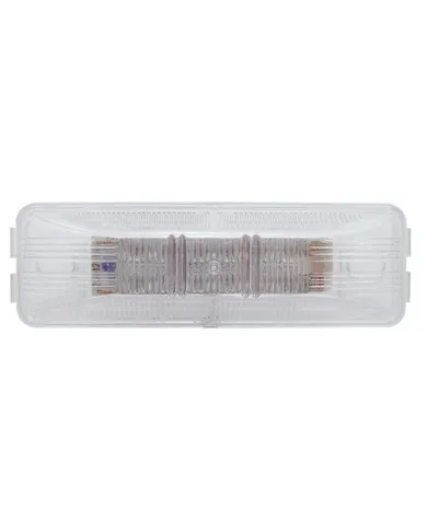 UP38212-12 LED Rectangular Light (Clearance/Marker) - Amber LED/Clear Lens