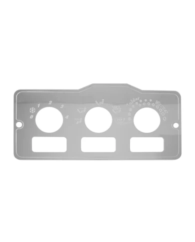 S.S. 3 SWITCH AC CONTROL PLATE FOR PETE 370'S, 1995 UP S.S. 3 SWITCH AC CONTROL PLATE FOR PETE 370'S, 1995 UP