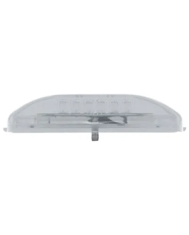 UP38213-12 LED Rectangular Light (Clearance/Marker) - Red LED/Clear Lens