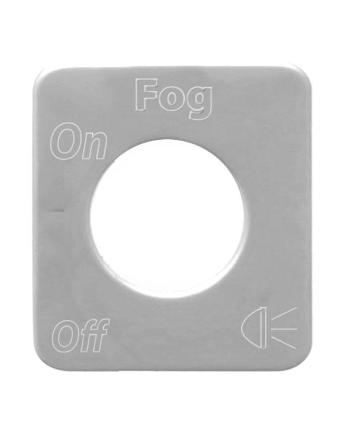 SS FOG LIGHTS SWITCH PLATE FOR KENWORTH
