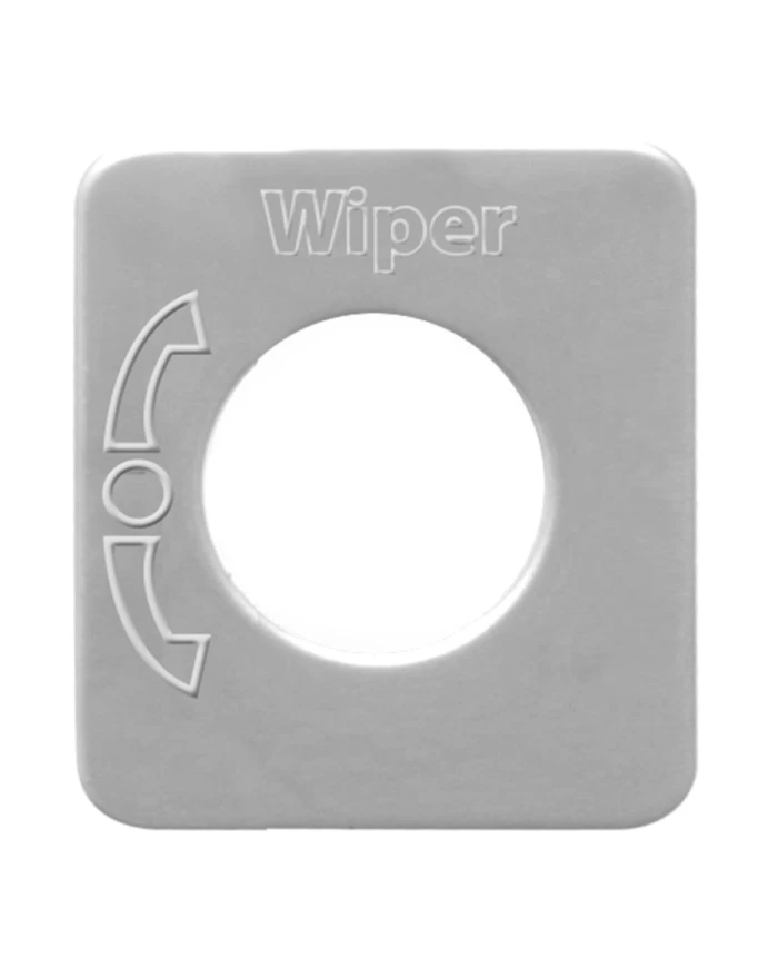 SS WIPER SWITCH PLATE FOR KENWORTH