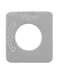 SS WIPER SWITCH PLATE FOR KENWORTH