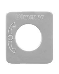 SS DIMMER SWITCH PLATE FOR KENWORTH
