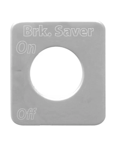 SS BRAKE SAVER SWITCH PLATE FOR KENWORTH SS BRAKE SAVER SWITCH PLATE FOR KENWORTH