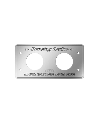 SS PARKING BRAKE SWITCH PLATE FOR KENWORTH SS PARKING BRAKE SWITCH PLATE FOR KENWORTH