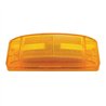 UP38253-16 LED Rectangular Clearance/Marker Light With Reflex Lens - Amber LED/Amber Lens