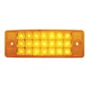 UP38256-21 LED Reflector Rectangular Light (Clearance/Marker) - Amber LED/Amber Lens