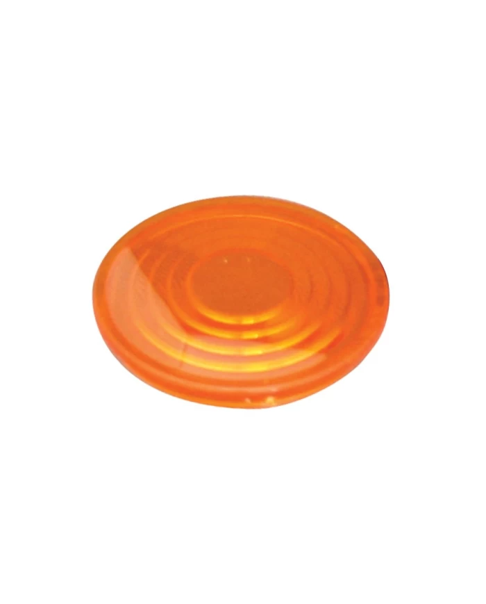 AMBER 1-9/16" ROUND CAB DOME LIGHT LENS FOR PETE 2006 UP AMBER 1-9/16" ROUND CAB DOME LIGHT LENS FOR PETE 2006 UP
