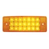 UP38256-21 LED Reflector Rectangular Light (Clearance/Marker) - Amber LED/Amber Lens
