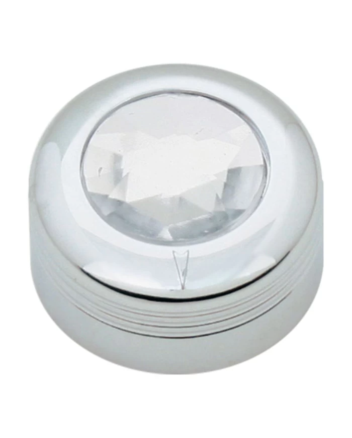 CR. PLASTIC A/C KNOB W/CLEAR JEWEL FOR PETE 2005 UP CR. PLASTIC A/C KNOB W/CLEAR JEWEL FOR PETE 2005 UP
