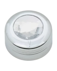 CR. PLASTIC A/C KNOB W/CLEAR JEWEL FOR PETE 2005 UP CR. PLASTIC A/C KNOB W/CLEAR JEWEL FOR PETE 2005 UP