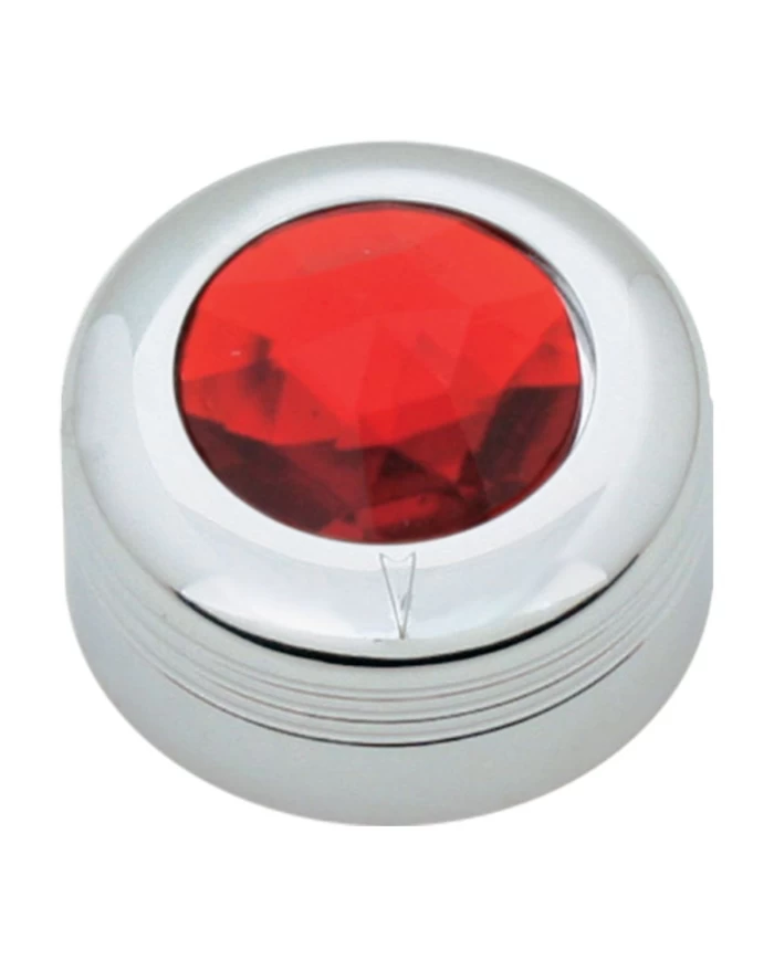 CR. PLASTIC A/C KNOB W/RED JEWEL FOR PETE 2005 UP CR. PLASTIC A/C KNOB W/RED JEWEL FOR PETE 2005 UP