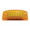 UP38256B-21 LED Reflector Rectangular Light (Clearance/Marker) - Amber LED/Amber Lens (Bulk)