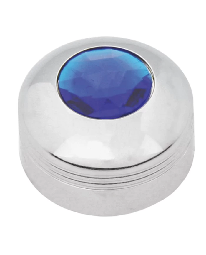 CR. PLASTIC A/C KNOB W/BLUE JEWEL FOR KW 2002 UP