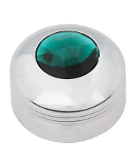CR. PLASTIC A/C KNOB W/GREEN JEWEL FOR KW 2002 UP CR. PLASTIC A/C KNOB W/GREEN JEWEL FOR KW 2002 UP