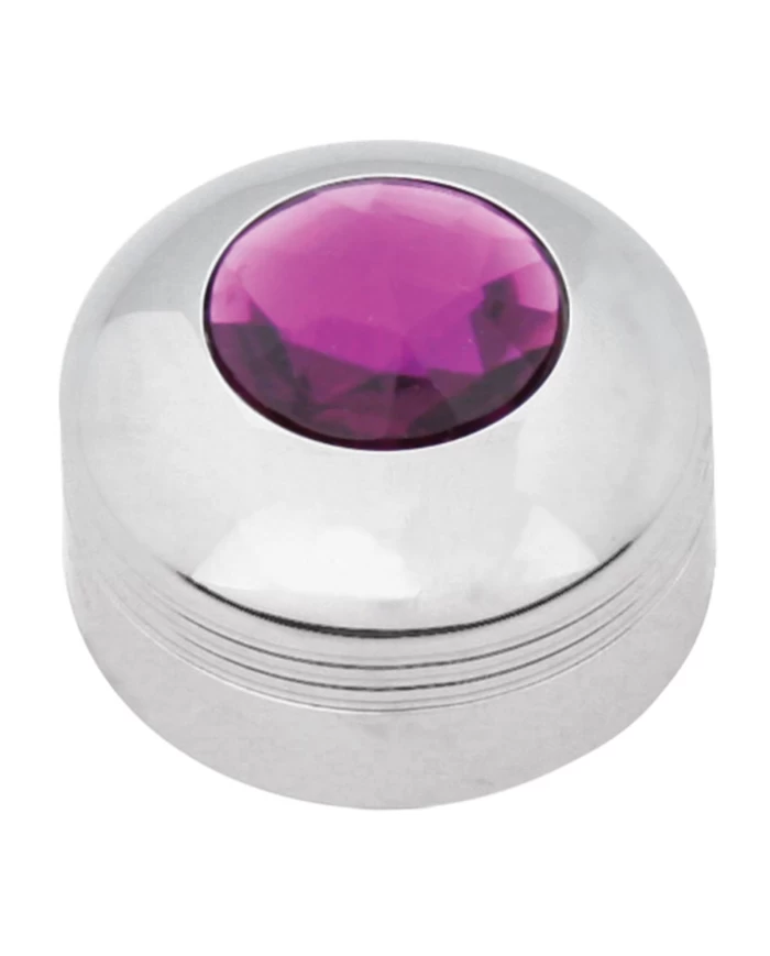 CR. PLASTIC A/C KNOB W/PURPLE JEWEL FOR KW 2002 UP